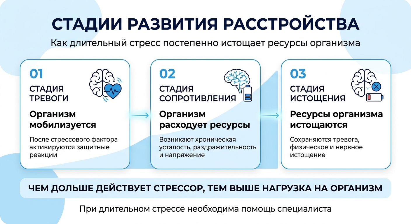 Лечение стресса в Бахмуте инфографика